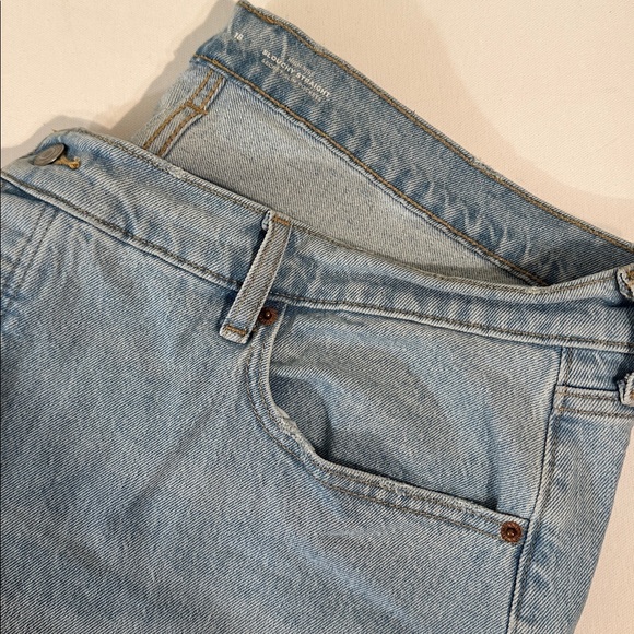 OLD NAVY - WOMENS - SLOUCHY STRAIGHT- HIGH RISE - SECRET SLIM POCKETS DENIM JEAN - Picture 3 of 7